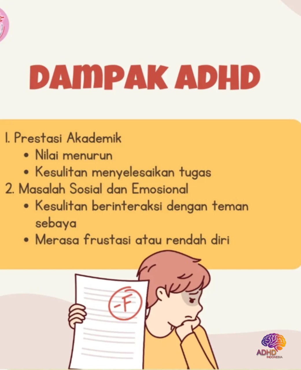 Dampak ADHD terhadap Proses Belajar Anak di Kota Pariaman